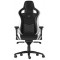 Gaming Chair Noble Epic NBL-RL-EPC Black/Red/White Real Leather, Max load 120kg / height 165-180cm