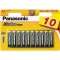 Panasonic "ALKALINE Power" AA, Blister*10, Alkaline, LR6REB/10BW