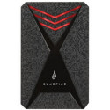 2.5" External SSD 1.0TB  Surefire GX3 Gaming SSD (by Verbatim), USB 3.2 Gen 1, Black/Red, Includes USB-C Adapter, Ultra-small and lightweight SSD, Stylish black design with a 3D surface, Nero Backup Software