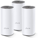 TP-LINK Deco E4 (3-pack) AC1200 Mesh Wi-Fi System, 2 LAN Port, 867Mbps on 5GHz + 300Mbps on 2.4GHz, 802.11ac/b/g/n, Wi-Fi Dead-Zone Killer, Seamless Roaming with One Wi-Fi Name, Antivirus, Parental Controls
