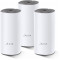 TP-LINK Deco E4 (3-pack) AC1200 Mesh Wi-Fi System, 2 LAN Port, 867Mbps on 5GHz + 300Mbps on 2.4GHz, 802.11ac/b/g/n, Wi-Fi Dead-Zone Killer, Seamless Roaming with One Wi-Fi Name, Antivirus, Parental Controls