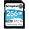 256GB SD Class10 UHS-I U3 (V30) Kingston Canvas Go! Plus, Read: 170MB/s, Write: 70MB/s, Ideal for DSLRs/Drones/Action cameras, SDG3/256GB