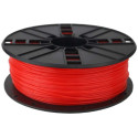 PLA 1.75 mm,  Fluorescent Red Filament, 1 kg, Gembird, 3DP-PLA1.75-01-FR