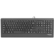 Natec Keyboard Barracuda Slim, US Layout 