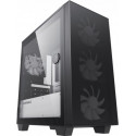 Case mATX GAMEMAX Aero Mini ECO, w/o PSU, 4x120mm, Front Mesh, TG, USB 3.0, Black