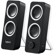 Speakers 2.0 Logitech Z200 5W (2 x 2.5W), 3.5mm input x 2, Headphone jack, Black