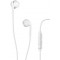 Cellular LIVE EGG-capsule earphone with mic, White