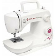Sewing Machine Singer 3333, 85W. 32 sewing operations.  white violet