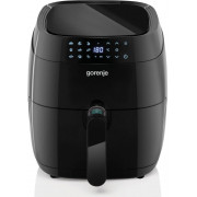 Fryer Gorenje AF1409DB, 1400W, 3.5 kg container with non-stick surface, 80-200 °C temperature levels, timer. black