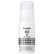 Ink Bottle Canon INK GI-43 BK, Black, 60ml for Canon Pixma G640/540, 3700 pages.