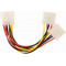 Cable, CC-PSU-1 Internal power MOLEX 4-pin splitter cable, Cablexpert