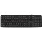 SVEN KB-S230, Keyboard, Waterproof construction, 104 keys, 2m, USB, Black