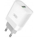 Wall Charger XO, 1USB, Q.C3.0 15W, L63, White