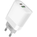 Wall Charger XO + Lightning Cable, Q.C3.0+PD 18W, L64, white