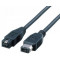 LMP FireWire 800 to FireWire 400 cable, 9-6 pin, 0.5 m