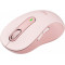 Wireless Mouse Logitech M650 Signature, Optical, 400-4000 dpi, 5 buttons, 1xAA, 2.4GHz/BT, Rose