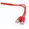 UTP Cat.5e Patch cord, 0.25m, Red