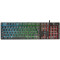 Trust Gaming GXT 835, Full size gaming keyboard with rainbow wave illumination, US, 1.8m, USB, Black