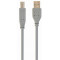 Cable USB2.0 Cablexpert CCP-USB2-AMBM-6G, USB 2.0 A-plug B-plug 6ft cable, 1.8 m, Grey Color
