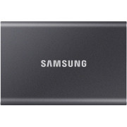 2TB Samsung Portable SSD T7 MU-PC2T0T/WW External SSD, Black, Read 1050 MB/s, Write 1000 MB/s, Shock Resistance, USB 3.2 Gen.2, (SSD extern/внешний SSD)