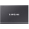2TB Samsung Portable SSD T7 MU-PC2T0T/WW External SSD, Black, Read 1050 MB/s, Write 1000 MB/s, Shock Resistance, USB 3.2 Gen.2, (SSD extern/внешний SSD)