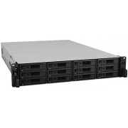 SYNOLOGY RS3621RPxs, 12-bay, 6-core Intel Xeon 2.2-2.7Ghz, 8Gb*1+3Slots, 4x1GbE, 2xPCIe