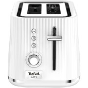 Toaster Tefal TT761138, 850W, 2 slices of toast, temperature control 7 levels, regulation toasting,  white