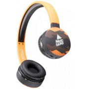 Bluetooth headset, Cellular MUSICSOUND, Black/Orange