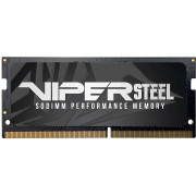 16GB DDR4-2666 SODIMM  VIPER (by Patriot) STEEL Performance, PC21300, CL18, 1.2V, Intel XMP 2.0 Support, Black