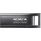 32GB USB3.1 Flash Drive ADATA UR340, Black, Metal Case, Slim Capless, Keychain (R:Up to 100 MB/s)