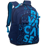 Backpack Rivacase 5430, for Laptop 15,6" & City bags, Dark Blue/Light Blue