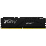 32GB DDR5-5600  Kingston FURY® Beast DDR5, PC44800, CL40, 1.25V, 2Rx8, Auto-overclocking, Asymmetric BLACK low-profile heat spreader, Intel XMP 3.0 Ready  (Extreme Memory Profiles)