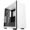 Case ATX Deepcool CH510, w/o PSU, 1x120mm, Tempered Glass, 2xUSB3.0, VGA&lHeadset holder, White