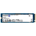 M.2 NVMe SSD 1.0TB Kingston NV2, Interface: PCIe4.0 x4 / NVMe1.3, M2 Type 2280 form factor, Sequential Reads 3500 MB/s, Sequential Writes 2100 MB/s, Phison E19T controller, TBW: 320TB, 3D QLC NAND flash