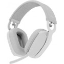 Wireless Headset Logitech Zone Vibe 100, 40mm driver, 20-20kHz, 118db, Dual mic, Bluetooth, White