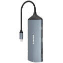 Docking Station Canyon DS-15, 8-in-1, 2xUSB 3.1, 1xUSB 2.0, 1xType C, LAN, HDMI, SD/TF, 3.5mm, PD