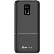 10000mAh Powerbank - Tellur Boost Pro PD102 2xQC3.0 22..5W + PD 20W, LCD display, negru TLL158341
