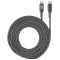 Lightning Cable Cellular, Long MFI, 2.5M, Black