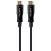 Cable HDMI Gembird CCBP-HDMI-AOC-50M-02,  Active Optical (AOC) High speed HDMI cable with Ethernet "AOC Premium Series", Supports 4K UHD resolutions at 60Hz, male-male, 50 m