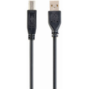 Gembird CCP-USB2-AMBM-6, Cable USB2.0 Professional series, 1.8 m, USB 2.0 A-plug B-plug, Black