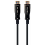 Cable HDMI to HDMI Active Optical 50.0m Cablexpert, 4K UHD at 60Hz, CCBP-HDMI-AOC-50M-02