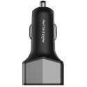 Car Charger Nillkin, Turbo A3, Quick Charge 3.0 + PD, USB+Type C, 63W, Black