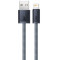 Cable USB - Lightning, Braided, 2.4A, 1m, Baseus Dynamic Gray CALD000416
