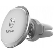 Suport magnetic Baseus Magnetic p/u telefon, ventilatie, cable clip, silver SUGX-A0S
