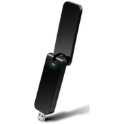 TP-LINK Archer T4U AC1300 Wireless Dual Band USB Adapter, 867Mbps on 5GHz + 400Mbps on 2.4GHz, 802.11a/b/g/n/ac, MU-MIMO, external antennas