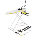 Паровая гладильная система KARCHER STEAM IRONING STATION + 4 EasyFix IRON, 2000 Вт, 500/800 мл, Чёрный, Серый, Жёлтый