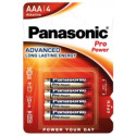 Panasonic "PRO Power" AAA Blister *4, Alkaline, LR03XEG/4BP