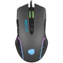 Fury Mouse Hustler, 6400 DPI, Optical, With Software, Black 