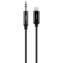 ttec Cable AUX 3.5mm to Lightning (1m), Black 