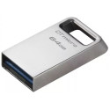 64GB USB3.2 Kingston DataTraveler Micro G2, Metal casing, Compact and lightweight, World’s smallest USB Flash drive (Read 200 MB/s)